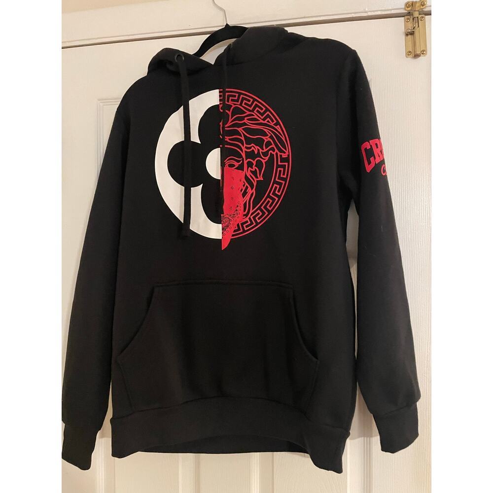 Crooks and Castles Black graphic pullover hoodie size medium